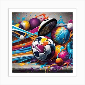 Nike Sports Art Art Print