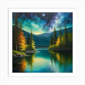 Starry Night 19 Art Print