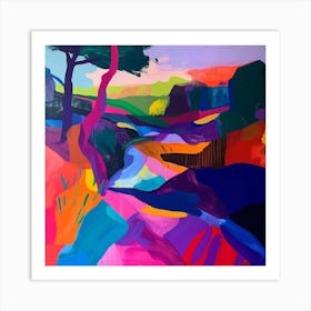 Abstract Park Collection Richmond Park London 4 Art Print