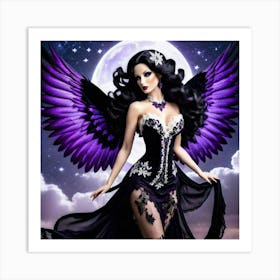 Gothic Angel Art Print