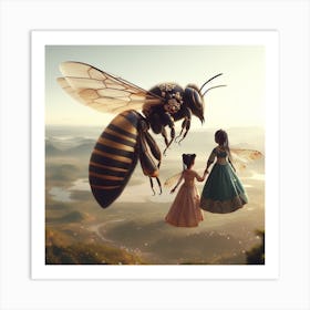 Mother Queen Bee Art Print