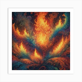 Firee Art Print