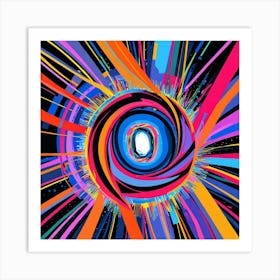 Abstract Swirl 2 Art Print