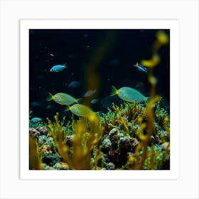 Fishes In The Sea 3 Art Print