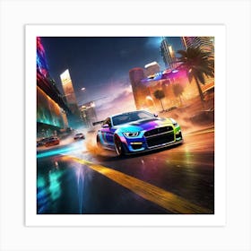 Need For Speed 28 Art Print