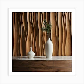 Wavy Wall 14 Art Print