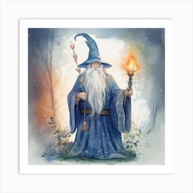 Wizard Of Wands Art Print