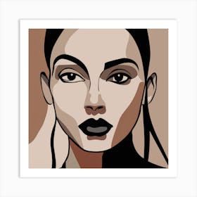 Portrait Of A Woman 113 Art Print