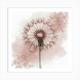 A Captivating Illustration Of A Dandelion Its Deli Hormq7ddthk2xlxauf1f A Zhqbkbd0rpwiexjjwpeeia Art Print