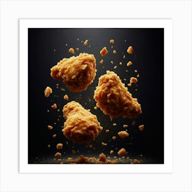 Fried Chicken 1 Art Print