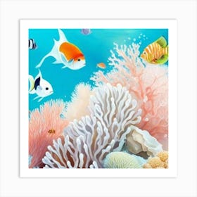 Coral Reef 5 Art Print