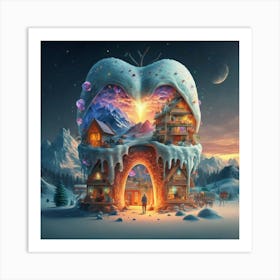 Tooth House 2 Art Print