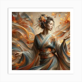 Asian Woman Art Print