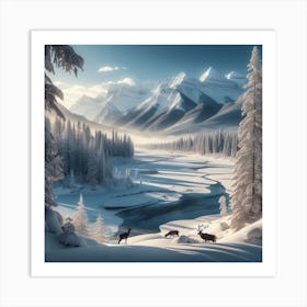 Winter Wonderland Art Print