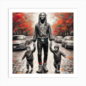 Gucci Mane - Family Art Print