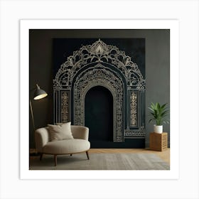 Default Create Unique Design Of Lotus Gate Canvas Print 1 Art Print