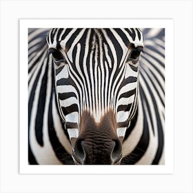 Zebra 5 Art Print