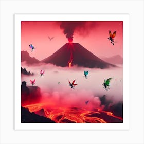 Pixies in Mordor Art Print