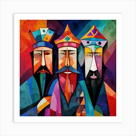 Three Kings 8 Art Print