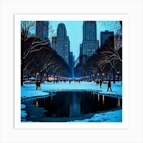 Winter Wonderland Art Print