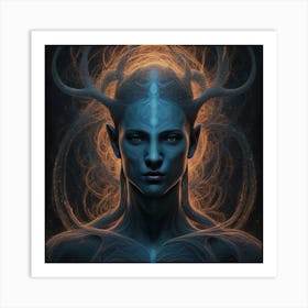 Ethereal Woman 2 Art Print