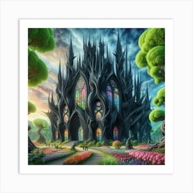 Fairytale Castle 25 Art Print