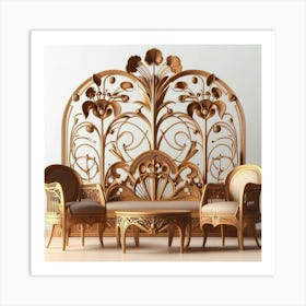 Nouveau Furniture 1 Art Print