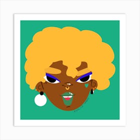 Brazilian Girl Art Print