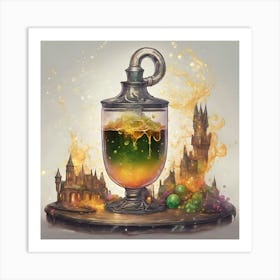 Harry Potter Potion Art Print