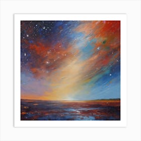 Sky in the Space Art Print