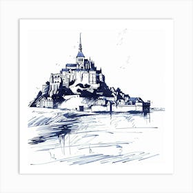 Mont Saint Michel 15 Art Print