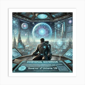 A Depiction Of Dimensional Governors, High Ranking Art Print