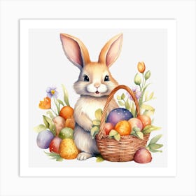 Basketful Of Eggs (5) Art Print