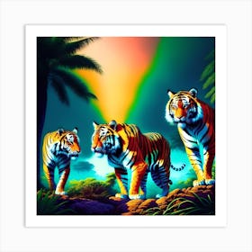 TIGERS R US Art Print