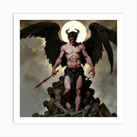 Demon King Art Print