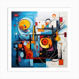 Abstract Painting 183 Art Print