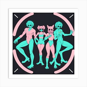 Sexy Girls 13 Art Print