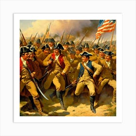 Battle Of Philadelphia ghb Art Print