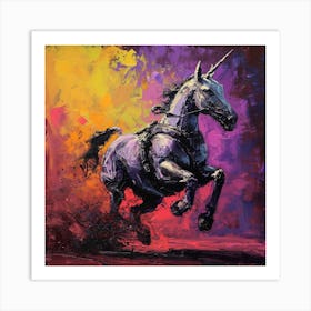 Unicorn 4 Art Print