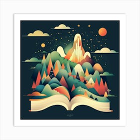 Open Book 1 Art Print