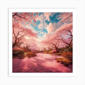 Cherry Blossoms 2 Art Print