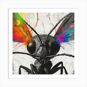 Ant style Art Print