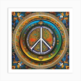 Peace Sign 1 Art Print