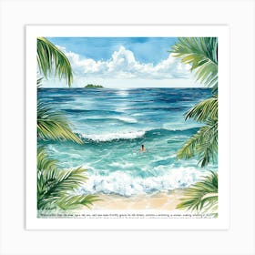 Tropical Daydream Art Print