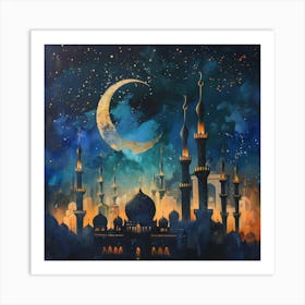 Ramadan Painting Art Print