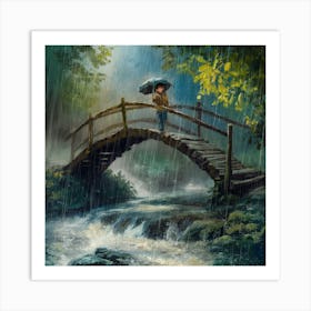 Bridge Boy Art Print