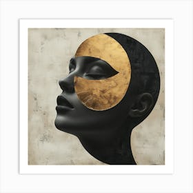 Gold Mask - city wall art, colorful wall art, home decor, minimal art, modern wall art, wall art, wall decoration, wall print colourful wall art, decor wall art, digital art, digital art download, interior wall art, downloadable art, eclectic wall, fantasy wall art, home decoration, home decor wall, printable art, printable wall art, wall art prints, artistic expression, contemporary, modern art print, Art Print