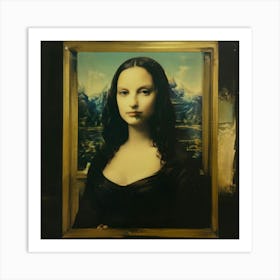 Mona Lisa ai vers Art Print