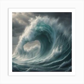 Stormy Sea Art Print