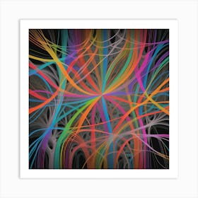 Abstract Fractal Art 12 Art Print